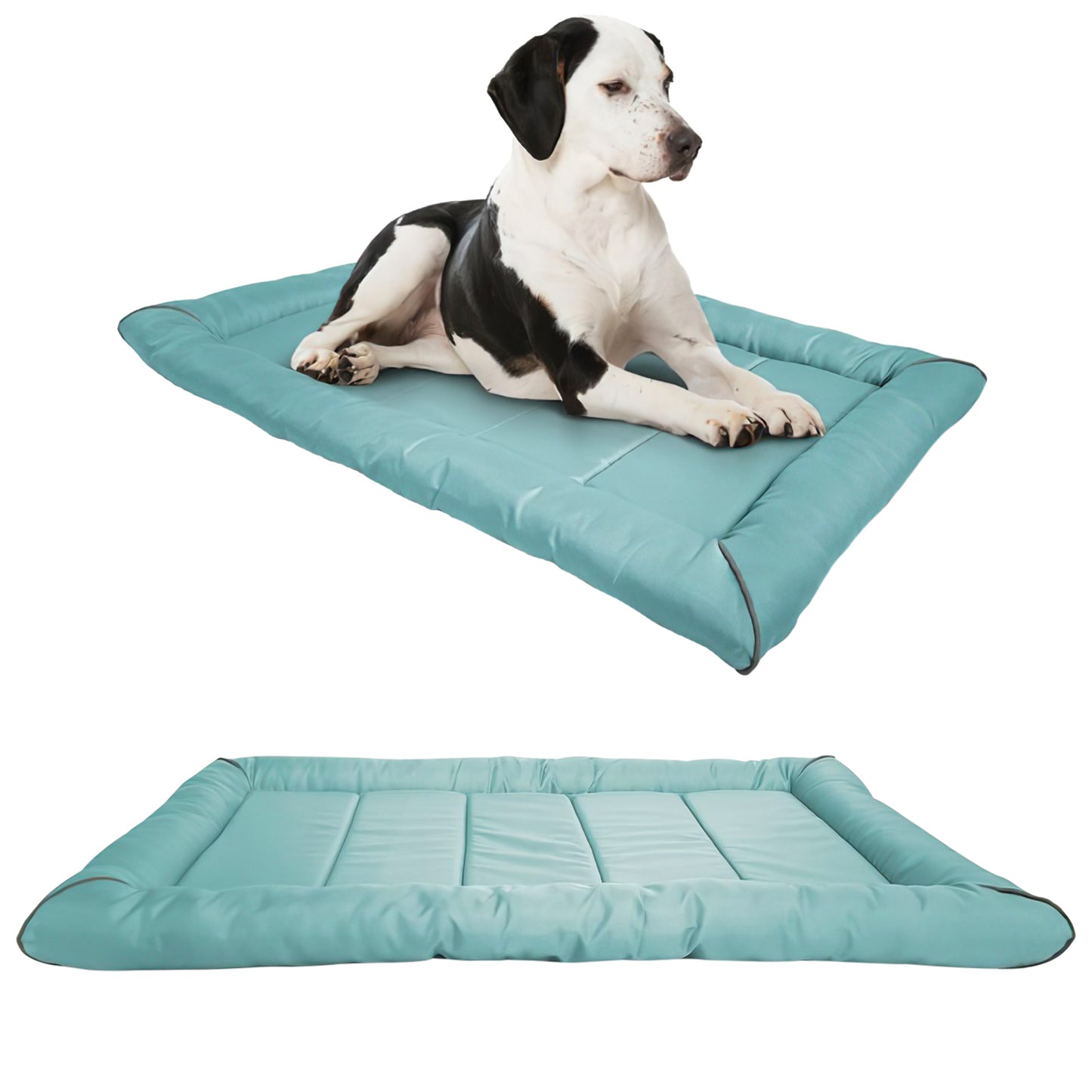 Restology Dog Beds Crate Pad for Dogs, Waterproof Extra Tuff Sleeping Mat for Pets, Soft Fluffy Pet Kennel