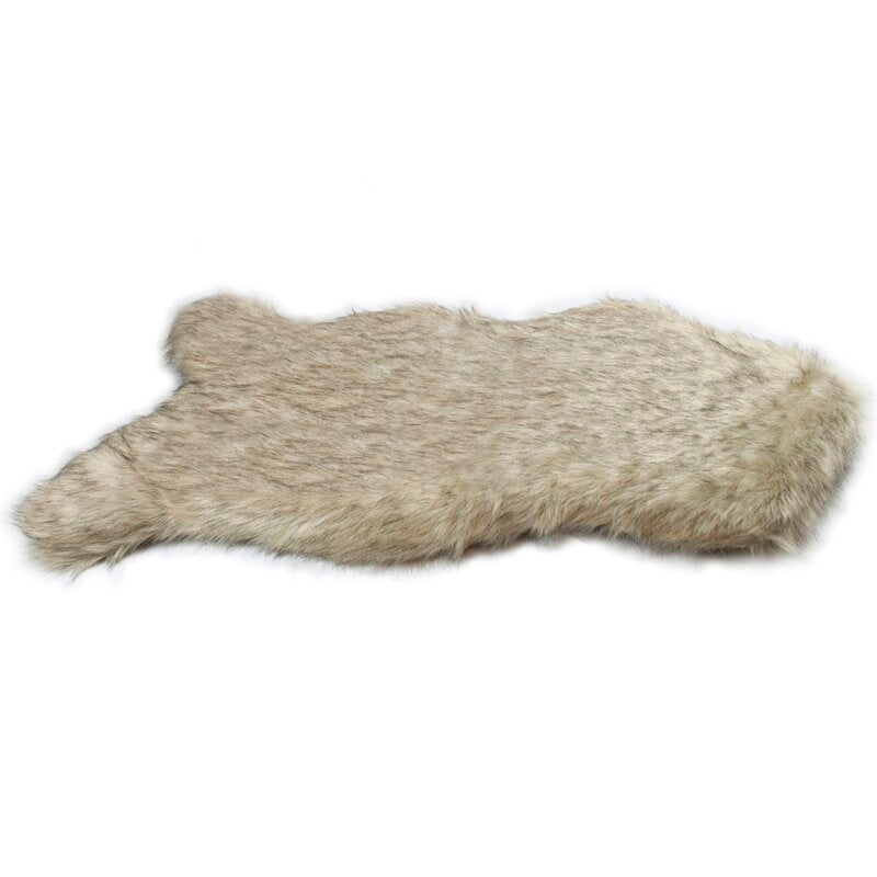 Precious Tails Faux Fur Dog  Bed -  Furry Dog Mat for Sleeping - Couch Cover Protector for Pet Cats and Dogs