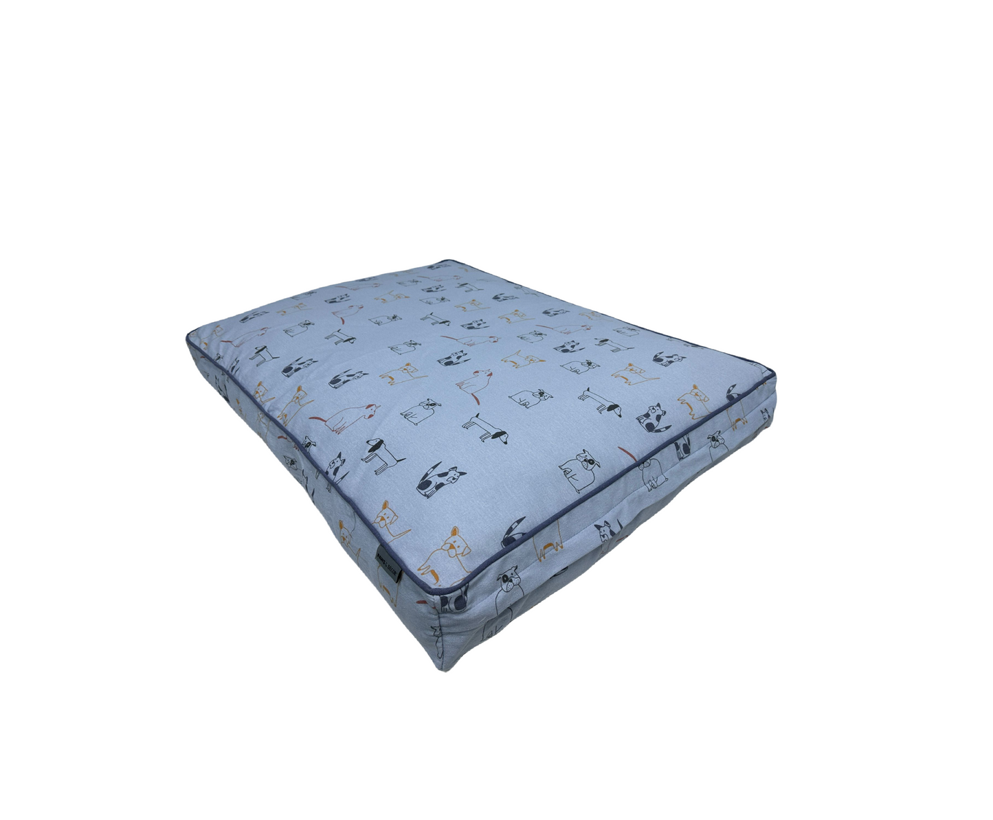 Paws and Décor Orthopedic Dog Bed - Enhanced Joint Support with Outlined Dog Design, Durable High-Density Foam Mattress for Comfort For Dogs.