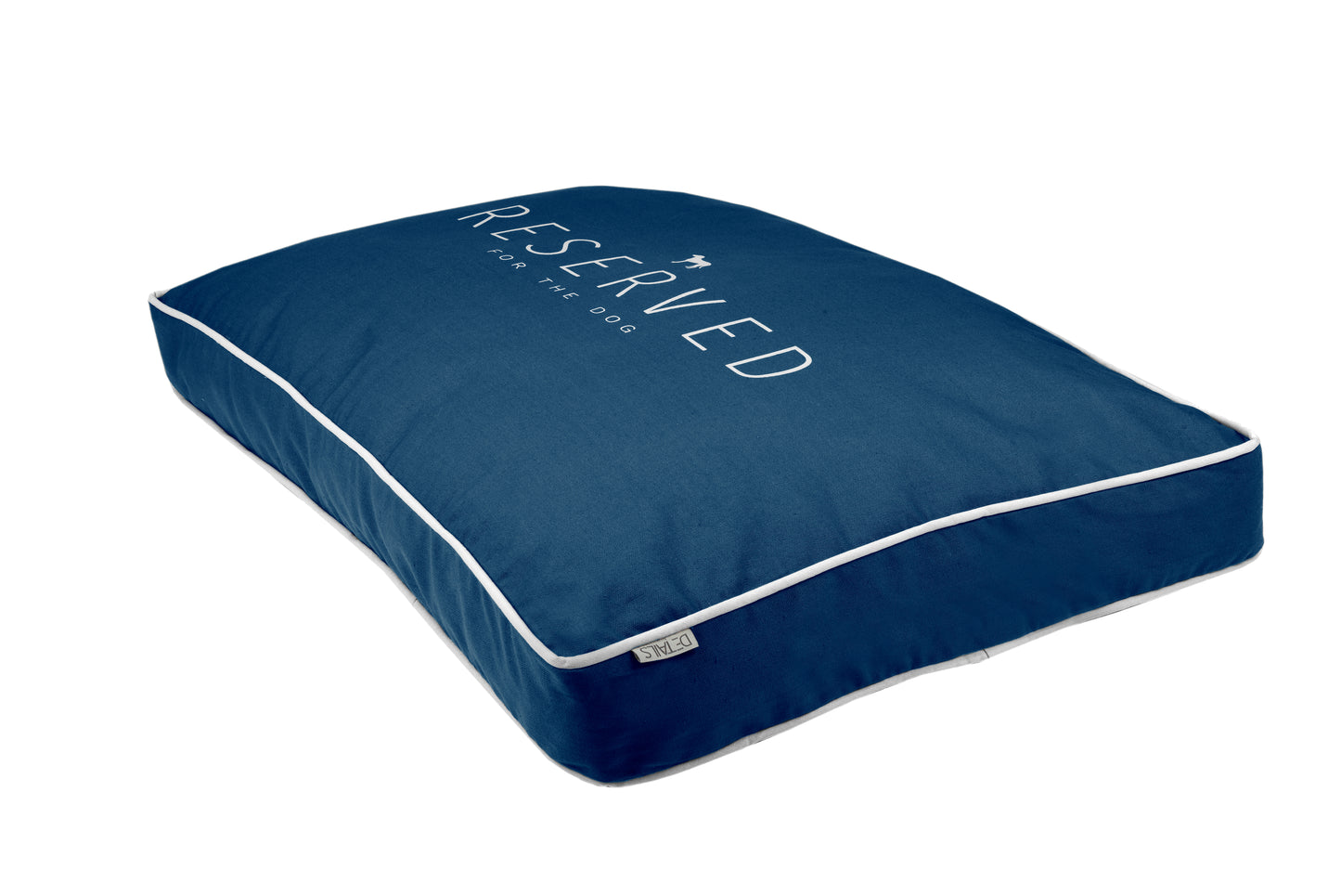 Precious Tails "Reserved" Orthopedic Foam Canvas Pillow Bed