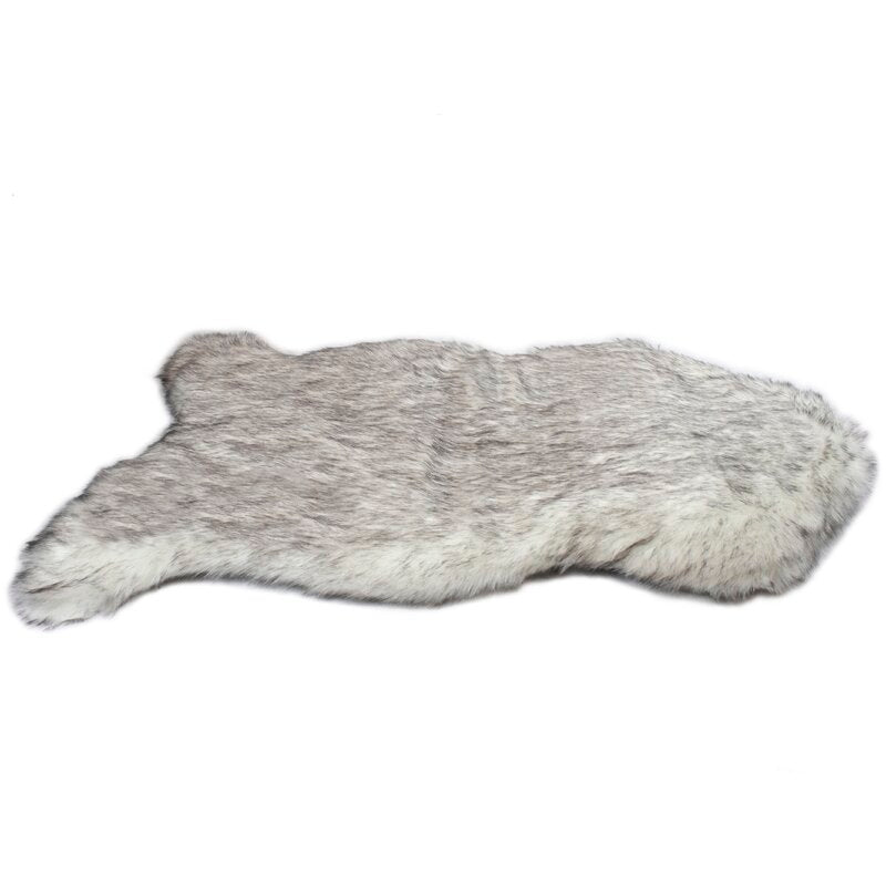 Precious Tails Faux Fur Dog  Bed -  Furry Dog Mat for Sleeping - Couch Cover Protector for Pet Cats and Dogs