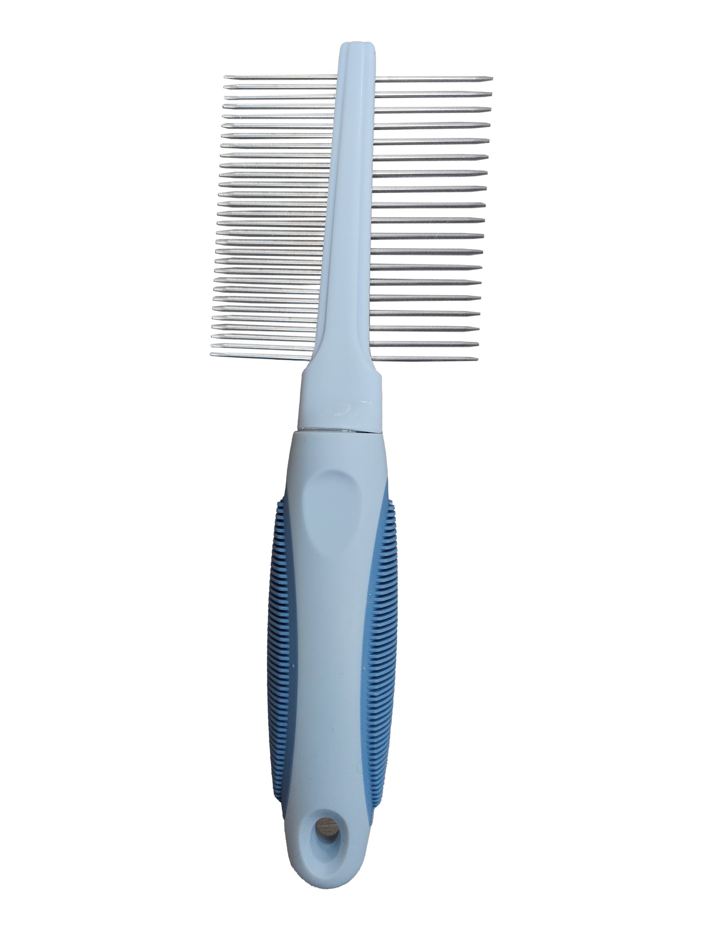 Ocean Plastic by PT Double-Sided Pin Comb for Pets, Eco-Friendly Grooming Tool for Dogs and Cats