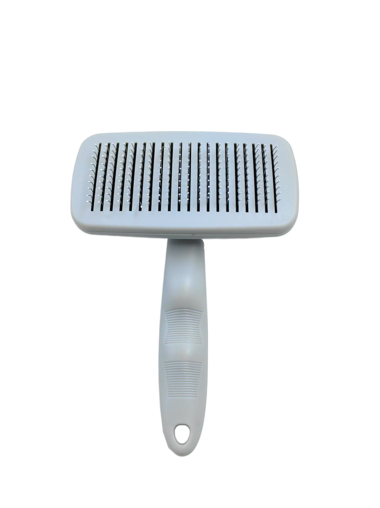 Ocean Plastic by PT Self-Cleaning Slicker Brush for Pets, Retractable Head, Eco-Friendly Grooming Tool for Dogs and Cats