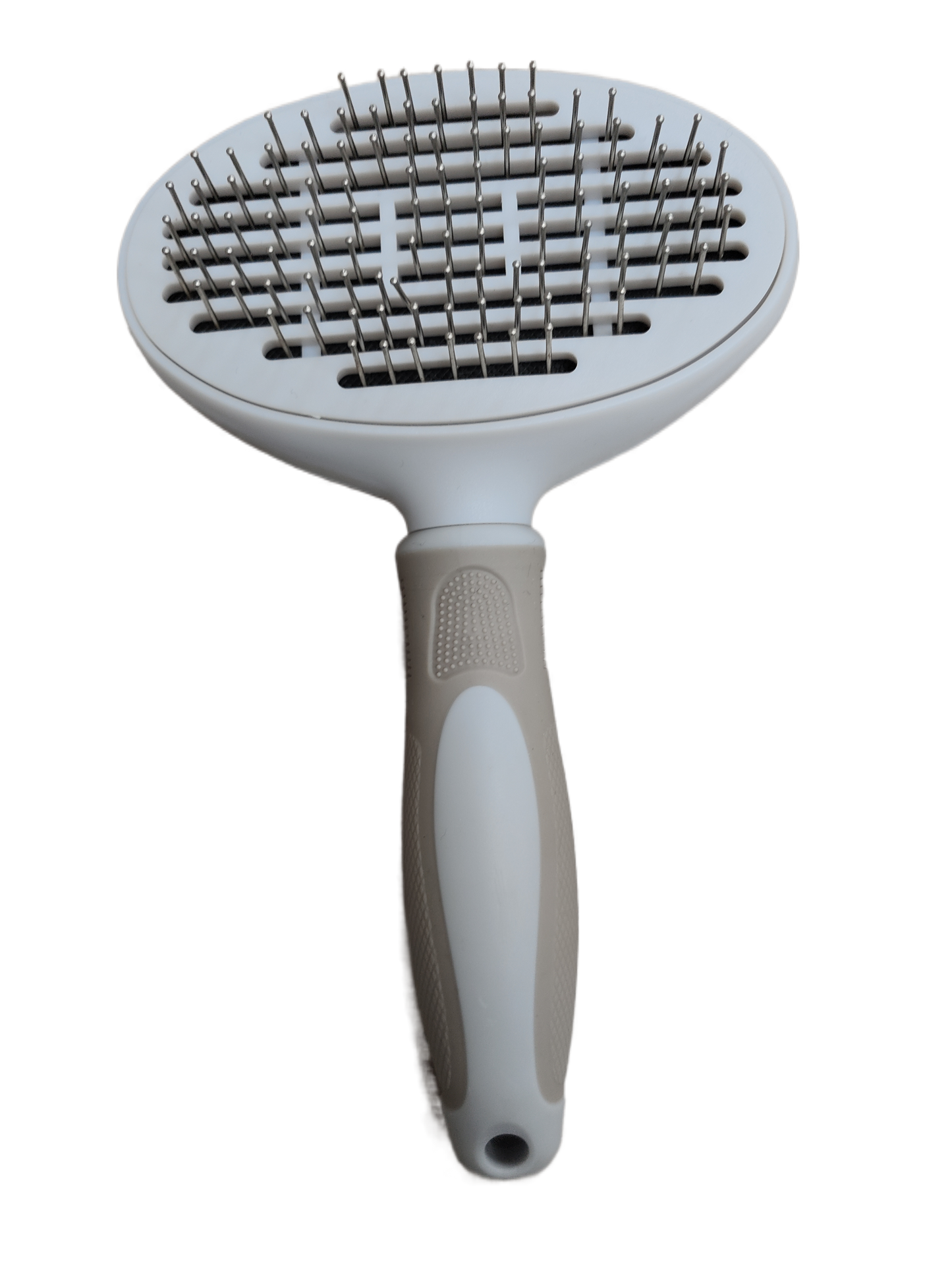 Ocean Plastic by PT Self-Cleaning Pin Slicker Brush, Retractable Head, Eco-Friendly Grooming Tool for Dogs and Cats