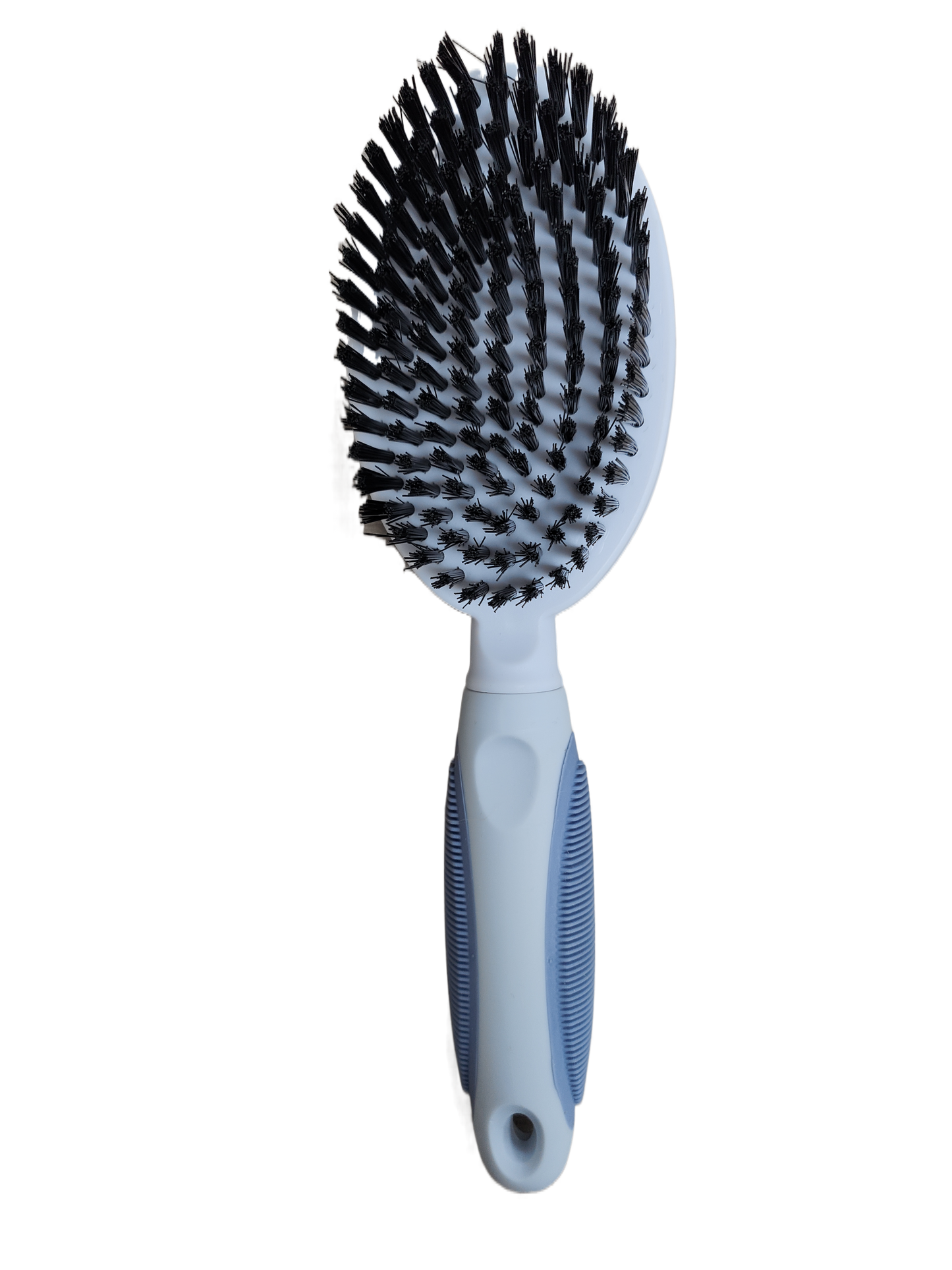 Ocean Plastic by PT Double-Sided Round Grooming Brush for Pets, Eco-Friendly Brush for Dogs and Cats