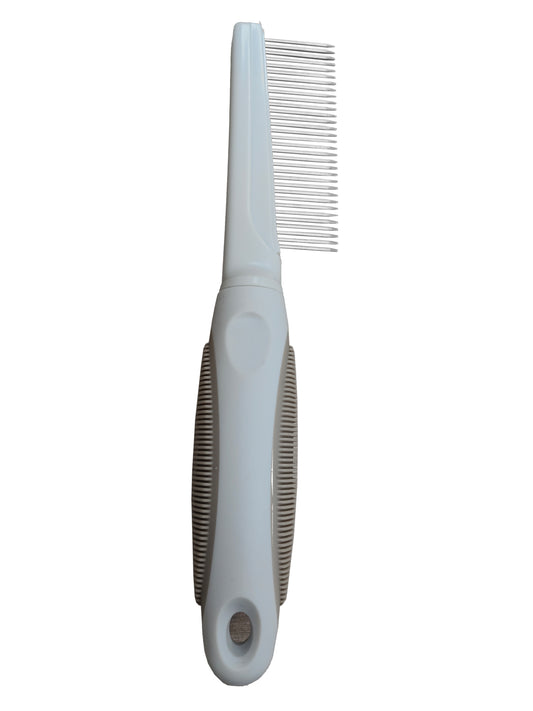 Ocean Plastic by PT Single-Sided Pin Comb Brush for Pets, Eco-Friendly Grooming Tool for Dogs and Cats