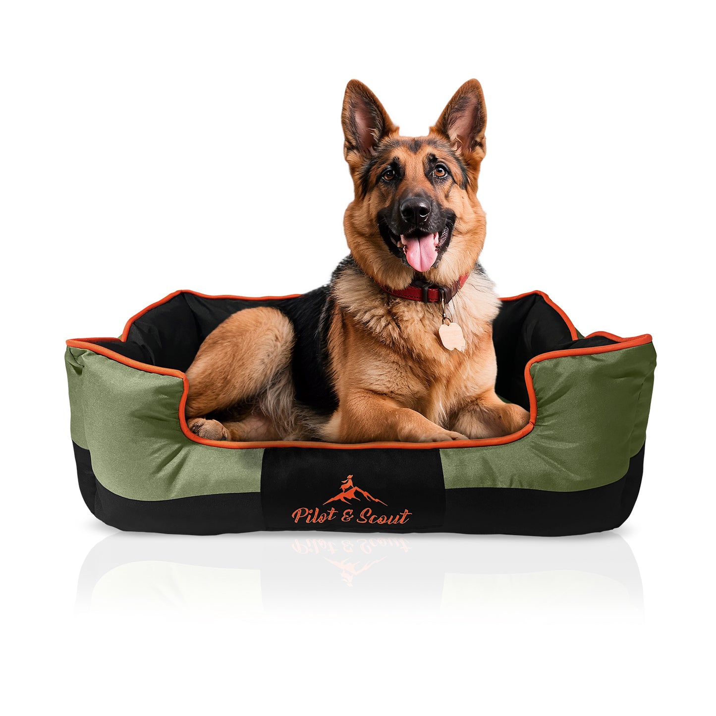 Pilot & Scout Orthopedic Pet Cuddler Bed, Water-Resistant Dog Bed for Comfort and Joint Support