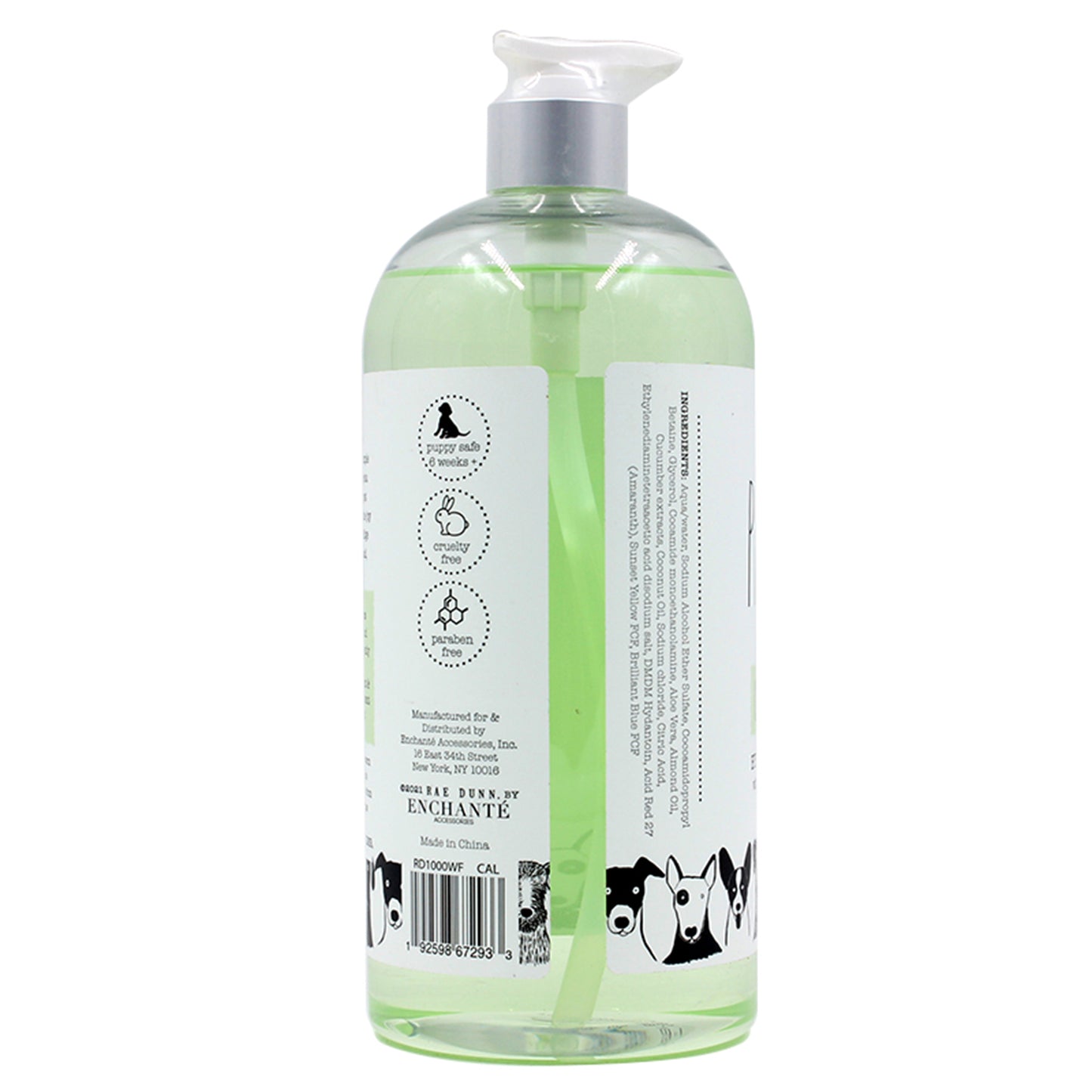 Rae Dunn "PAMPER." Hydrating Pet Shampoo