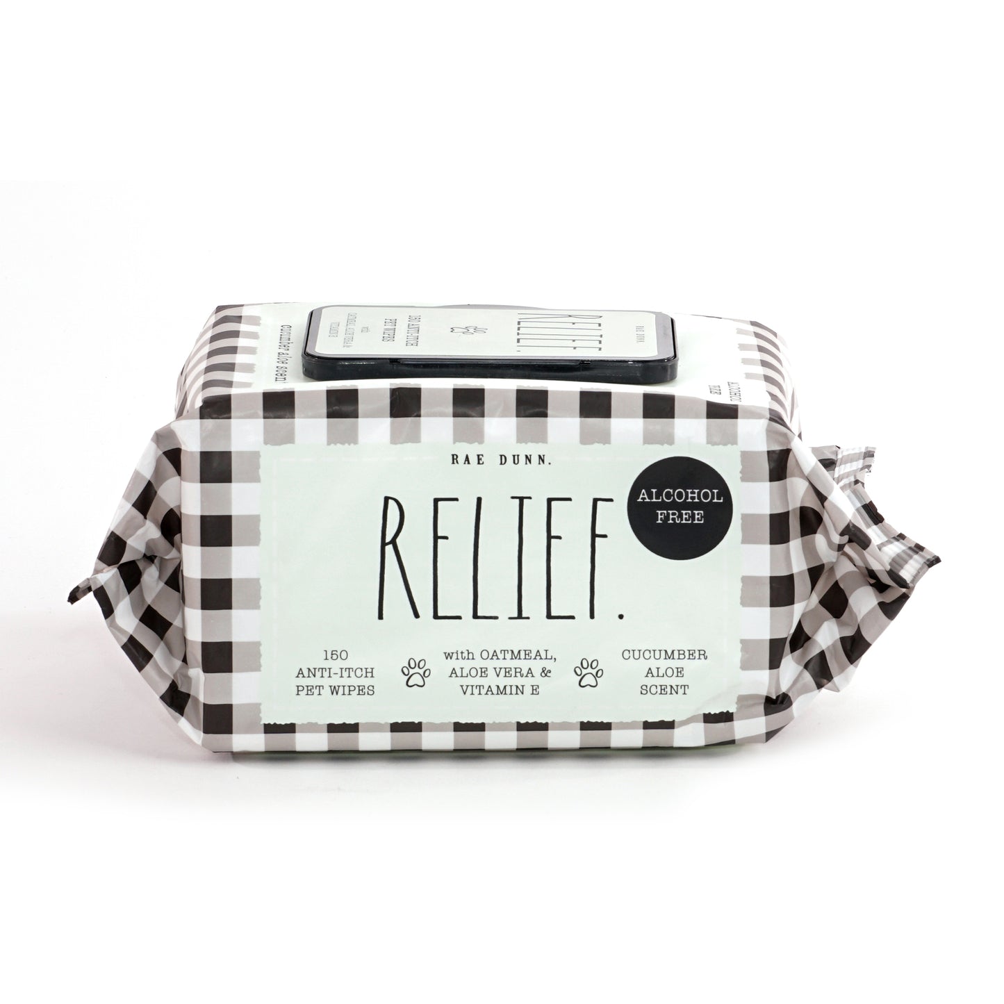 Rae Dunn "RELIEF." Anti-Itch Pet Wipes