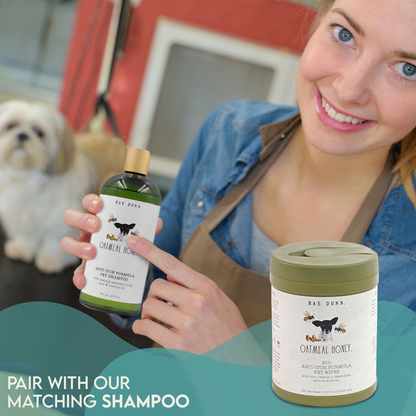 Rae Dunn Anti-Itch Formula Pet Shampoo